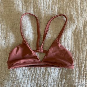 Mauve bikini top by Mikoh